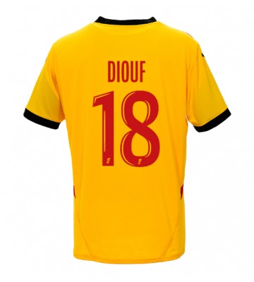 RC Lens Andy Diouf #18 Domácí Dres 2024-25 Krátkým Rukávem