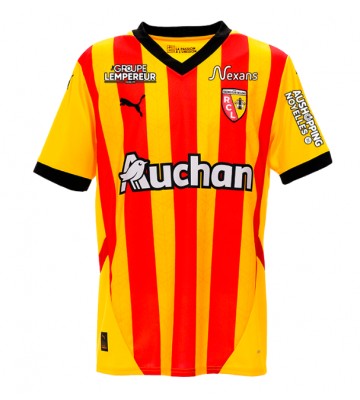 RC Lens Domácí Dres 2024-25 Krátkým Rukávem