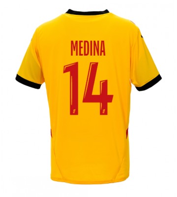 RC Lens Facundo Medina #14 Domácí Dres 2024-25 Krátkým Rukávem