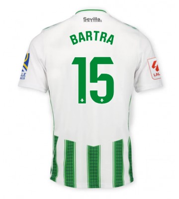 Real Betis Marc Bartra #15 Domácí Dres 2023-24 Krátkým Rukávem