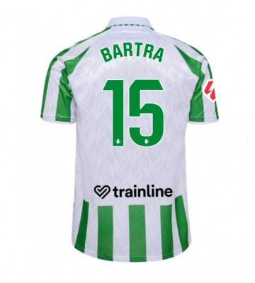 Real Betis Marc Bartra #15 Domácí Dres 2024-25 Krátkým Rukávem