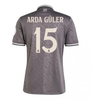 Real Madrid Arda Guler #15 Alternativní Dres 2024-25 Krátkým Rukávem