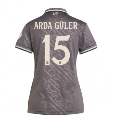 Real Madrid Arda Guler #15 Alternativní Dres pro Dámy 2024-25 Krátkým Rukávem