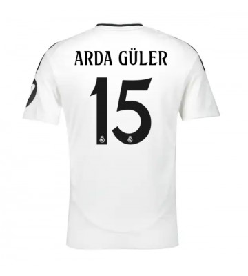 Real Madrid Arda Guler #15 Domácí Dres 2024-25 Krátkým Rukávem