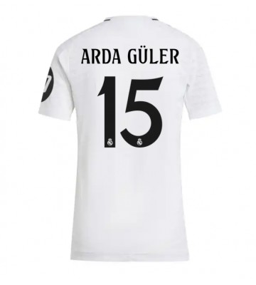 Real Madrid Arda Guler #15 Domácí Dres pro Dámy 2024-25 Krátkým Rukávem