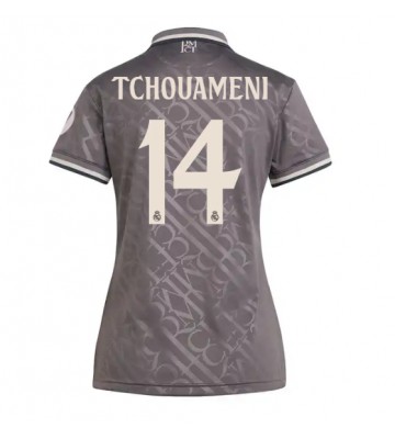 Real Madrid Aurelien Tchouameni #14 Alternativní Dres pro Dámy 2024-25 Krátkým Rukávem