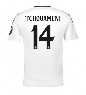 Real Madrid Aurelien Tchouameni #14 Domácí Dres 2024-25 Krátkým Rukávem