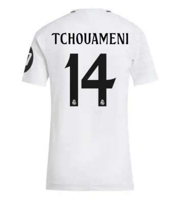 Real Madrid Aurelien Tchouameni #14 Domácí Dres pro Dámy 2024-25 Krátkým Rukávem