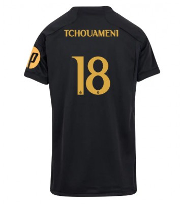 Real Madrid Aurelien Tchouameni #18 Alternativní Dres pro Dámy 2023-24 Krátkým Rukávem