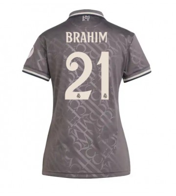 Real Madrid Brahim Diaz #21 Alternativní Dres pro Dámy 2024-25 Krátkým Rukávem