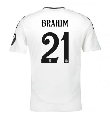 Real Madrid Brahim Diaz #21 Domácí Dres 2024-25 Krátkým Rukávem