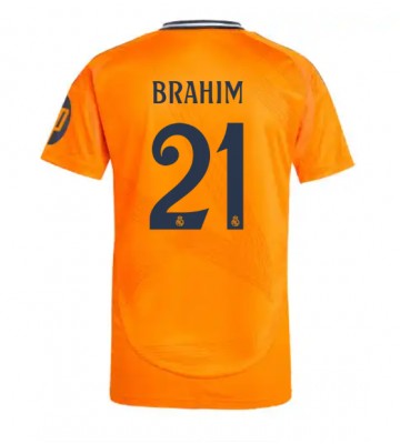 Real Madrid Brahim Diaz #21 Venkovní Dres 2024-25 Krátkým Rukávem