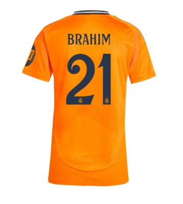 Real Madrid Brahim Diaz #21 Venkovní Dres pro Dámy 2024-25 Krátkým Rukávem