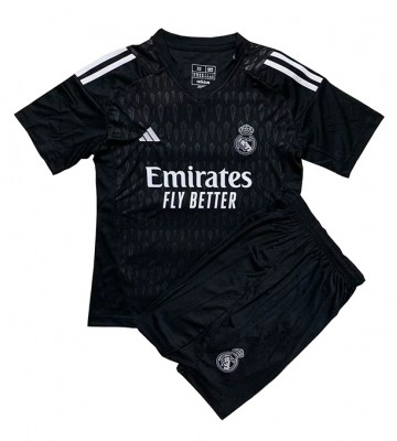 Real Madrid Brankář Alternativní dres komplet pro Děti 2023-24 Krátkým Rukávem (+ Krátké kalhoty)