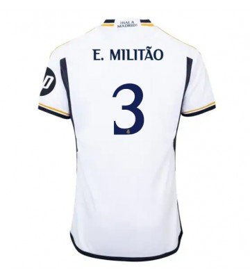 Real Madrid Eder Militao #3 Domácí Dres 2023-24 Krátkým Rukávem