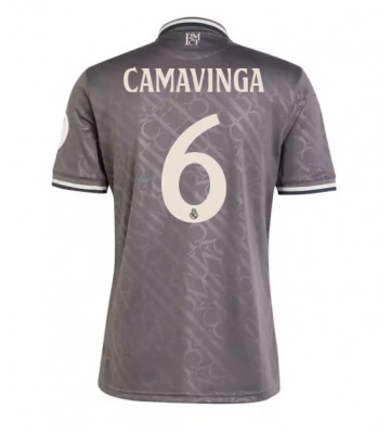 Real Madrid Eduardo Camavinga #6 Alternativní Dres 2024-25 Krátkým Rukávem