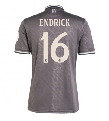 Real Madrid Endrick #16 Alternativní Dres 2024-25 Krátkým Rukávem