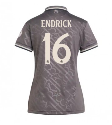 Real Madrid Endrick #16 Alternativní Dres pro Dámy 2024-25 Krátkým Rukávem