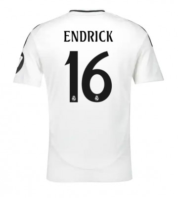 Real Madrid Endrick #16 Domácí Dres 2024-25 Krátkým Rukávem