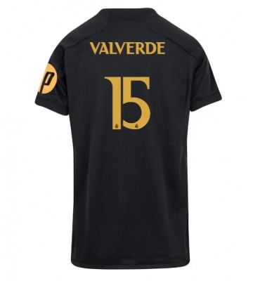 Real Madrid Federico Valverde #15 Alternativní Dres pro Dámy 2023-24 Krátkým Rukávem