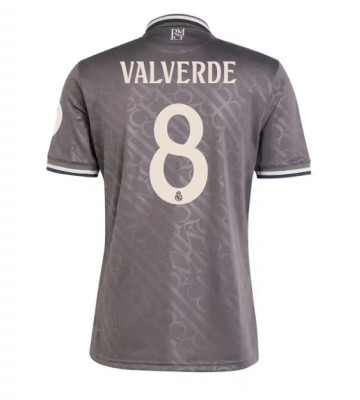 Real Madrid Federico Valverde #8 Alternativní Dres 2024-25 Krátkým Rukávem