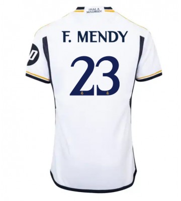 Real Madrid Ferland Mendy #23 Domácí Dres 2023-24 Krátkým Rukávem