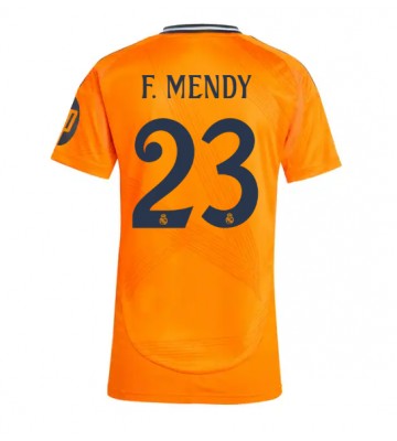 Real Madrid Ferland Mendy #23 Venkovní Dres pro Dámy 2024-25 Krátkým Rukávem