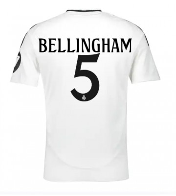 Real Madrid Jude Bellingham #5 Domácí Dres 2024-25 Krátkým Rukávem