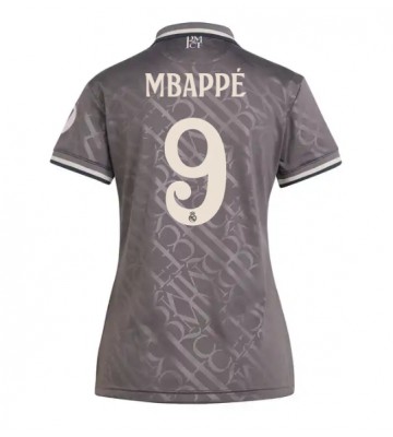 Real Madrid Kylian Mbappe #9 Alternativní Dres pro Dámy 2024-25 Krátkým Rukávem