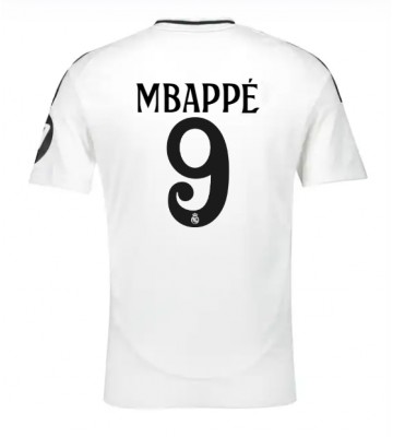 Real Madrid Kylian Mbappe #9 Domácí Dres 2024-25 Krátkým Rukávem