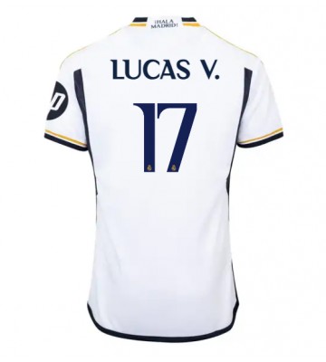 Real Madrid Lucas Vazquez #17 Domácí Dres 2023-24 Krátkým Rukávem