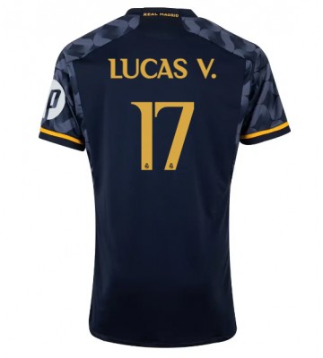 Real Madrid Lucas Vazquez #17 Venkovní Dres 2023-24 Krátkým Rukávem