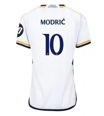 Real Madrid Luka Modric #10 Domácí Dres pro Dámy 2023-24 Krátkým Rukávem