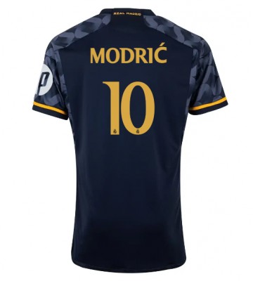 Real Madrid Luka Modric #10 Venkovní Dres 2023-24 Krátkým Rukávem