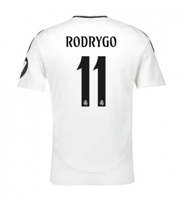 Real Madrid Rodrygo Goes #11 Domácí Dres 2024-25 Krátkým Rukávem