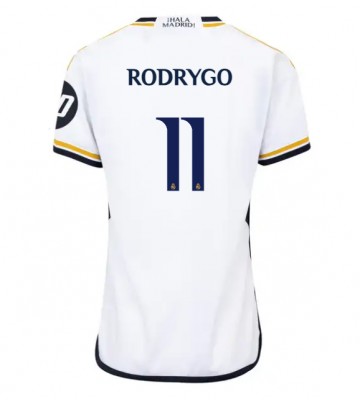 Real Madrid Rodrygo Goes #11 Domácí Dres pro Dámy 2023-24 Krátkým Rukávem