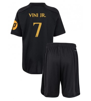 Real Madrid Vinicius Junior #7 Alternativní dres komplet pro Děti 2023-24 Krátkým Rukávem (+ Krátké kalhoty)