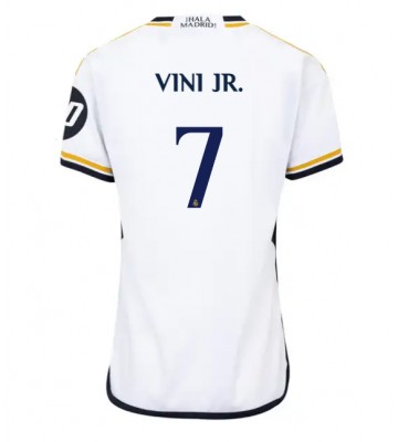 Real Madrid Vinicius Junior #7 Domácí Dres pro Dámy 2023-24 Krátkým Rukávem