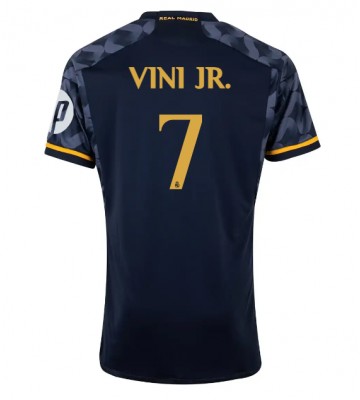 Real Madrid Vinicius Junior #7 Venkovní Dres 2023-24 Krátkým Rukávem