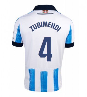 Real Sociedad Martin Zubimendi #4 Domácí Dres 2023-24 Krátkým Rukávem