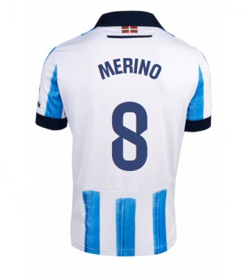 Real Sociedad Mikel Merino #8 Domácí Dres 2023-24 Krátkým Rukávem