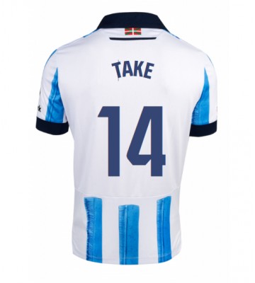 Real Sociedad Takefusa Kubo #14 Domácí Dres 2023-24 Krátkým Rukávem