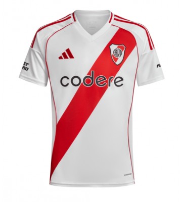 River Plate Domácí Dres 2024-25 Krátkým Rukávem