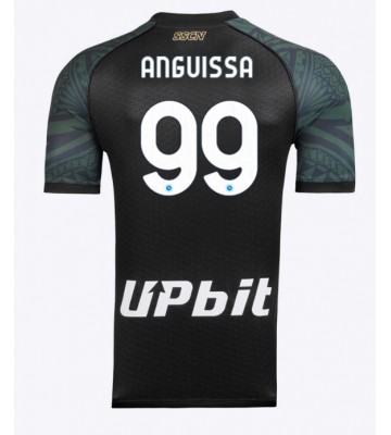 SSC Napoli Frank Anguissa #99 Alternativní Dres 2023-24 Krátkým Rukávem