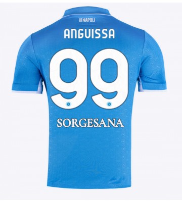 SSC Napoli Frank Anguissa #99 Domácí Dres 2024-25 Krátkým Rukávem