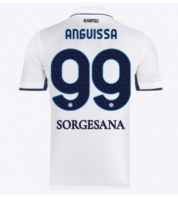 SSC Napoli Frank Anguissa #99 Venkovní Dres 2024-25 Krátkým Rukávem