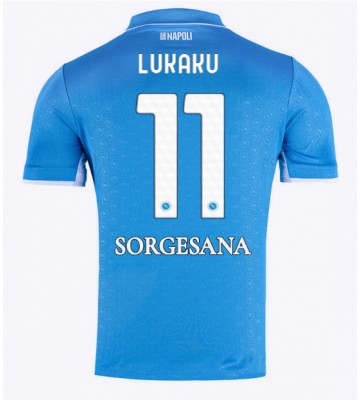 SSC Napoli Romelu Lukaku #11 Domácí Dres 2024-25 Krátkým Rukávem