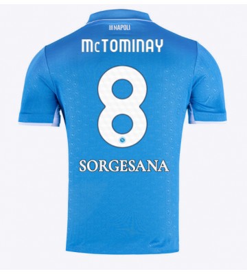 SSC Napoli Scott McTominay #8 Domácí Dres 2024-25 Krátkým Rukávem