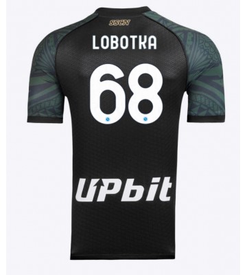 SSC Napoli Stanislav Lobotka #68 Alternativní Dres 2023-24 Krátkým Rukávem