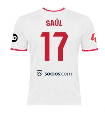 Sevilla Saul Niguez #17 Domácí Dres 2024-25 Krátkým Rukávem